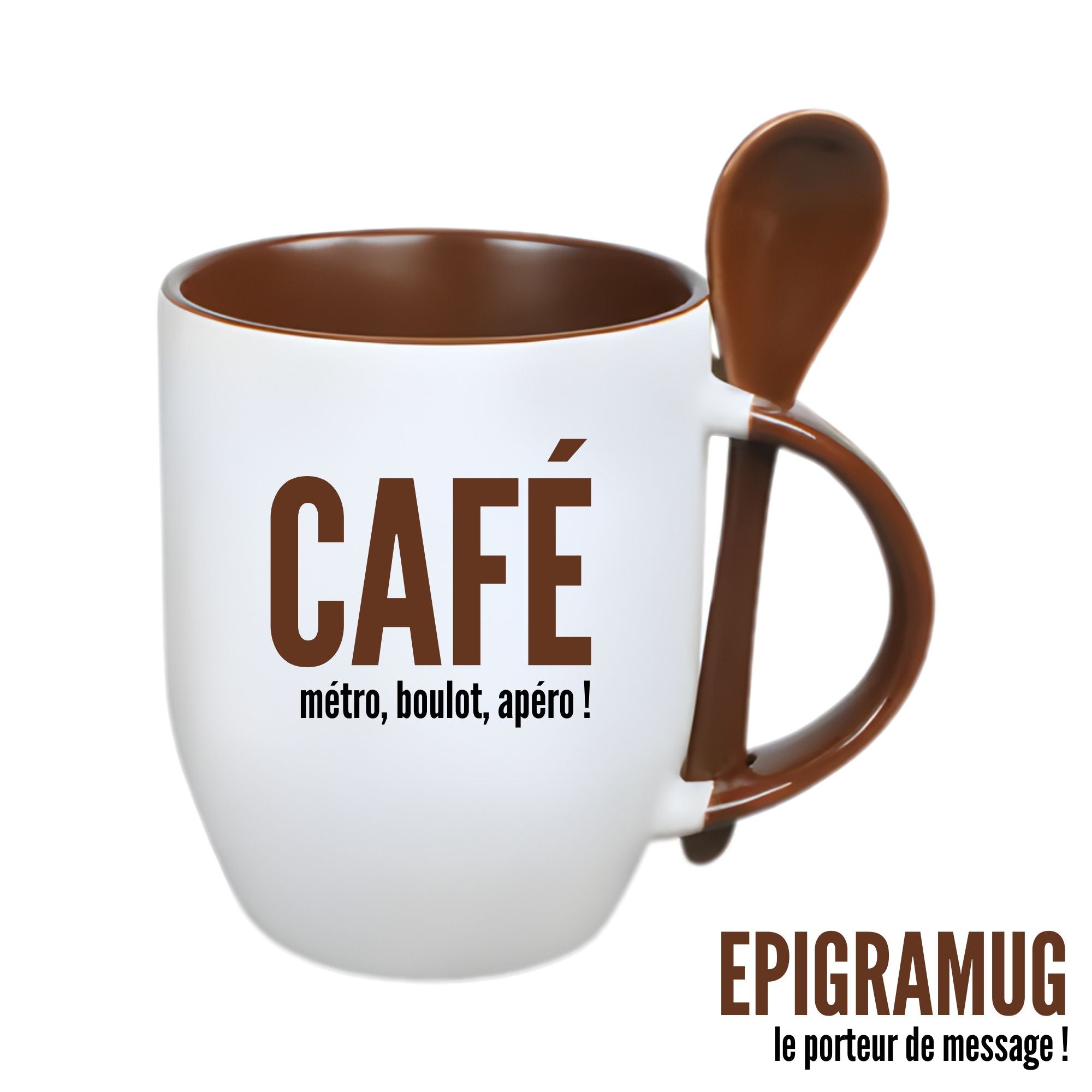 MUG : CAFÉ métro, boulot, apéro !