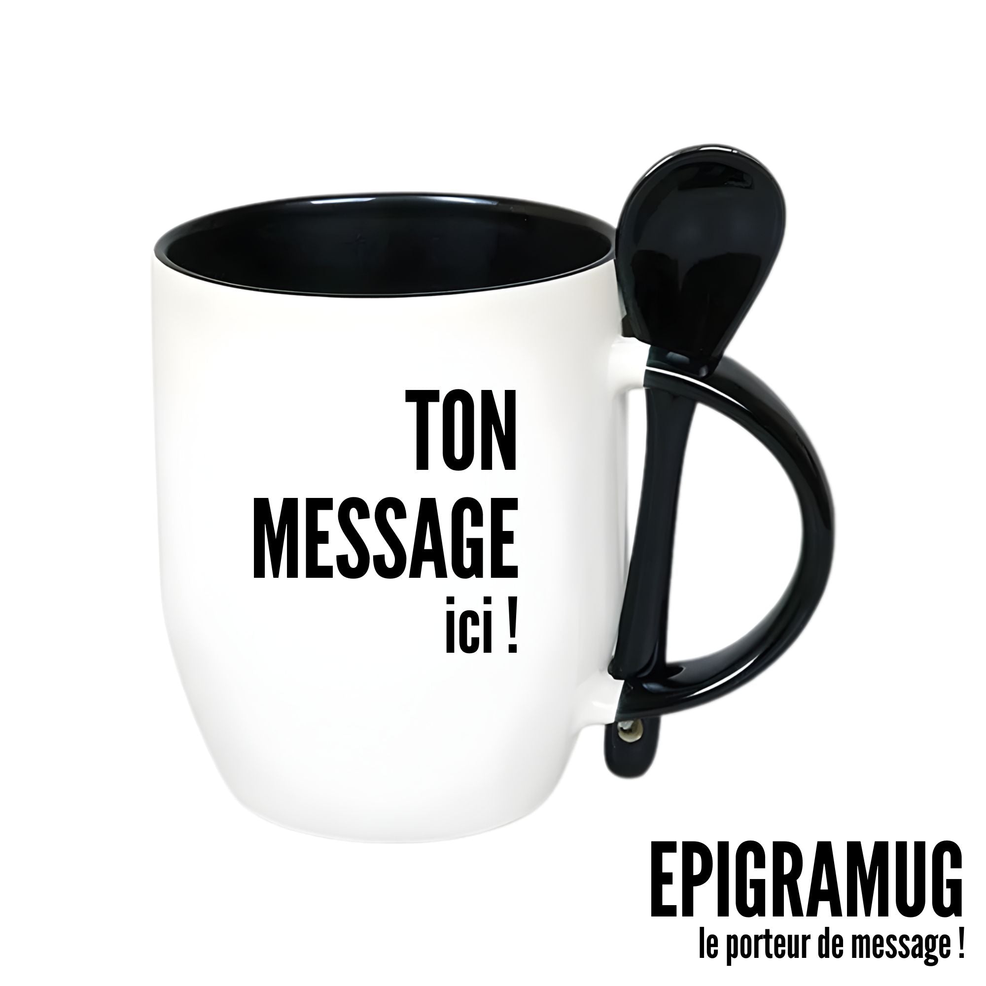 MUG À PERSONNALISER NOIR