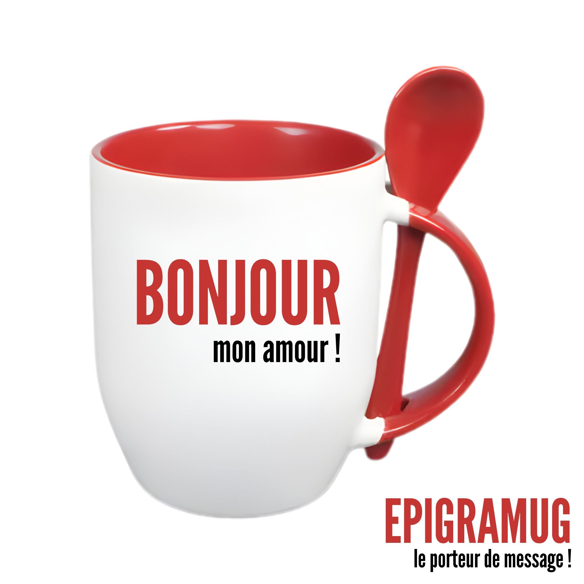 MUG : BONJOUR mon amour !