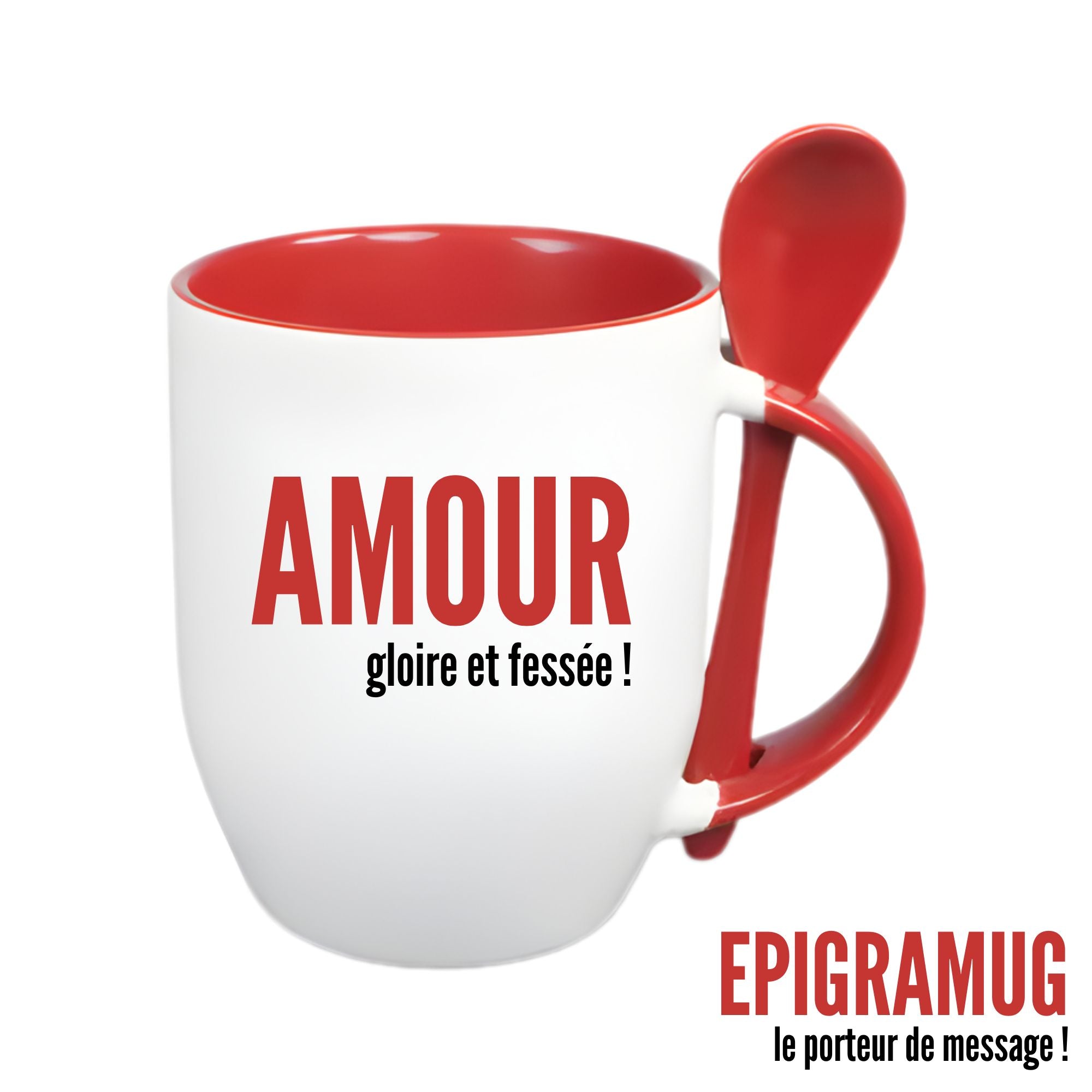 MUG : AMOUR gloire et fessée !