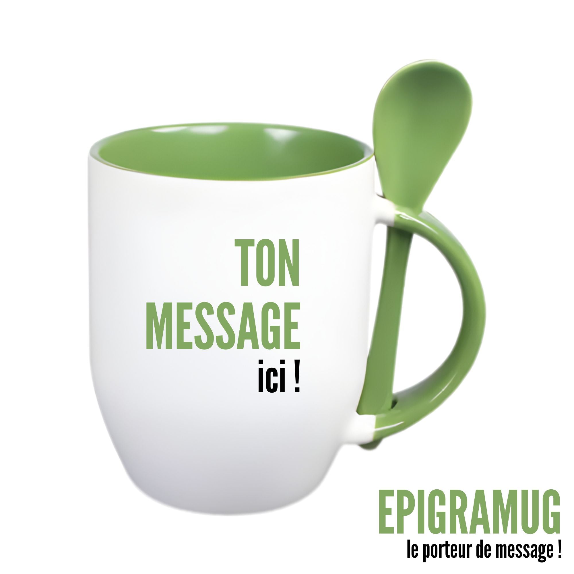 MUG À PERSONNALISER VERT